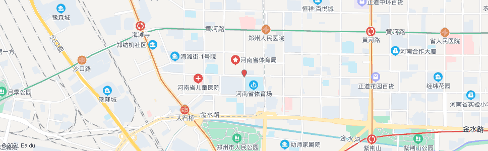 郑州优胜北路健康路_公交站地图_郑州公交_妙搜公交查询2024