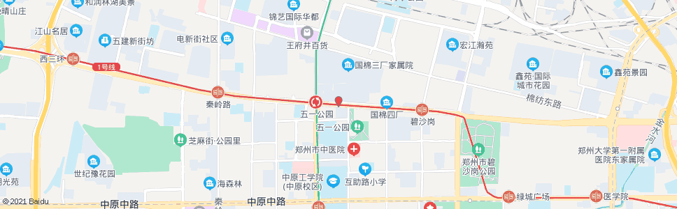 郑州建设路文化宫路站_公交站地图_郑州公交_妙搜公交查询2024