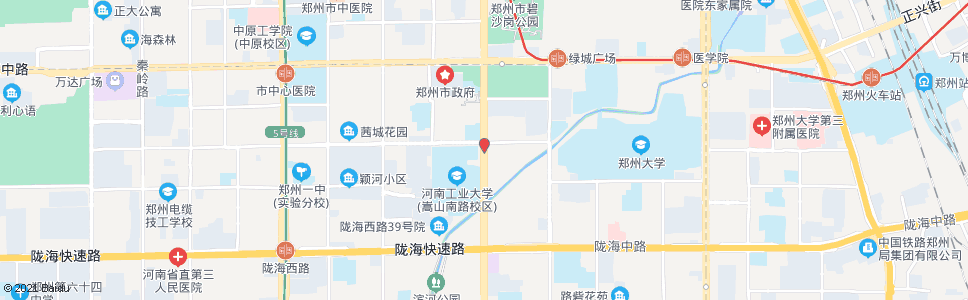 郑州嵩山路伊河路_公交站地图_郑州公交_妙搜公交查询2024