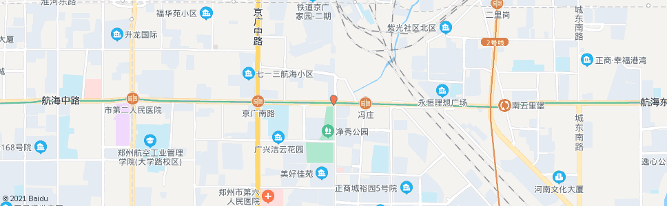 郑州碧云路航海路_公交站地图_郑州公交_妙搜公交查询2024