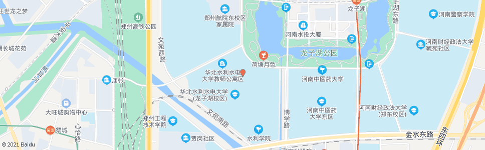 郑州华北水院新校区_公交站地图_郑州公交_妙搜公交查询2024