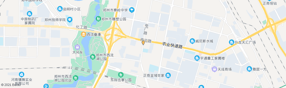 郑州秦岭路化工路_公交站地图_郑州公交_妙搜公交查询2024