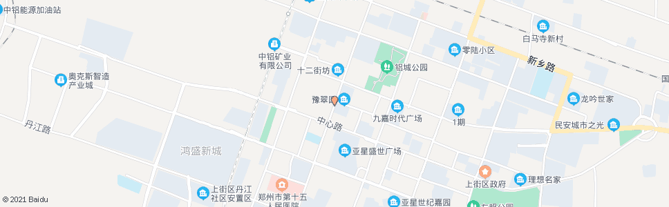 郑州汝南路新建街站_公交站地图_郑州公交_妙搜公交查询2024