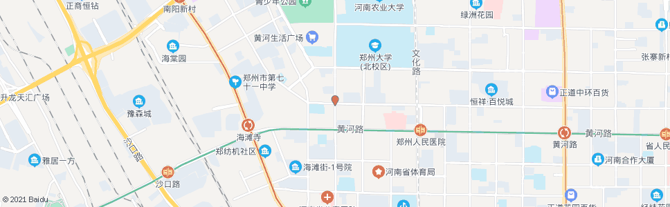 郑州红旗路东三街_公交站地图_郑州公交_妙搜公交查询2024