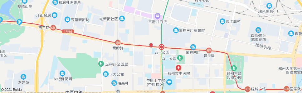 郑州建设路桐柏路站_公交站地图_郑州公交_妙搜公交查询2024