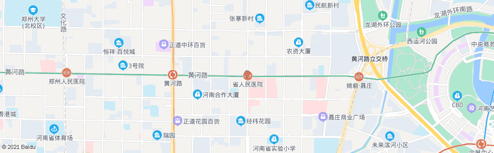 郑州黄河路经三路站_公交站地图_郑州公交_妙搜公交查询2024