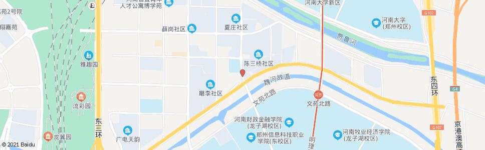 郑州姚夏路姚桥路_公交站地图_郑州公交_妙搜公交查询2024