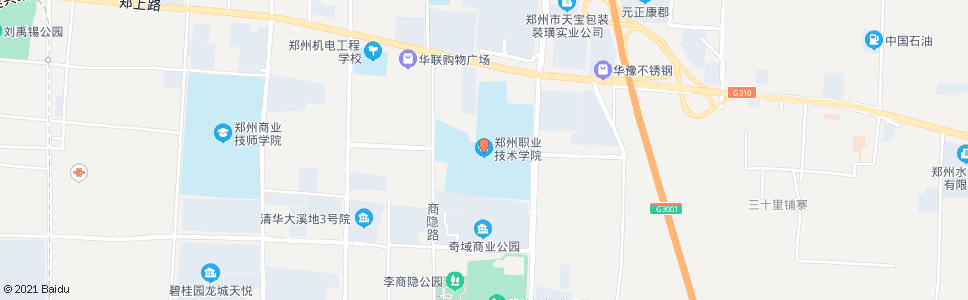 郑州省职业技术学院_公交站地图_郑州公交_妙搜公交查询2024