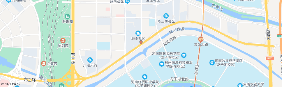 郑州姚桥路小夏街_公交站地图_郑州公交_妙搜公交查询2024