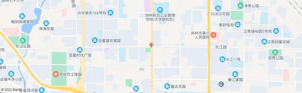 郑州长江路大学路站_公交站地图_郑州公交_妙搜公交查询2024