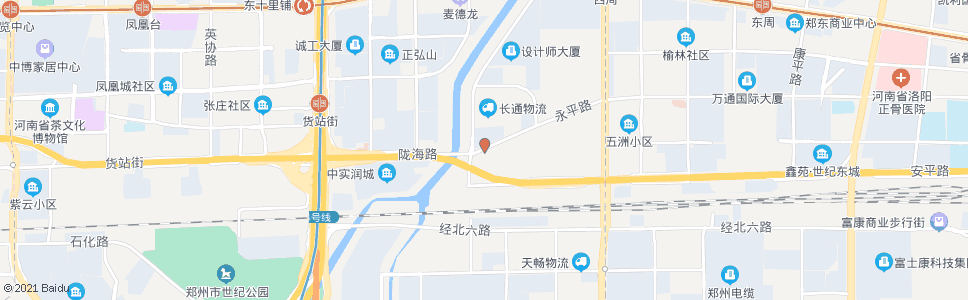 郑州永平路七里河南路_公交站地图_郑州公交_妙搜公交查询2024