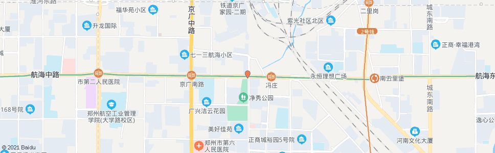 郑州航海路碧云路_公交站地图_郑州公交_妙搜公交查询2024