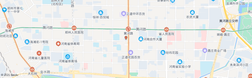 郑州大河路花园路站_公交站地图_郑州公交_妙搜公交查询2025