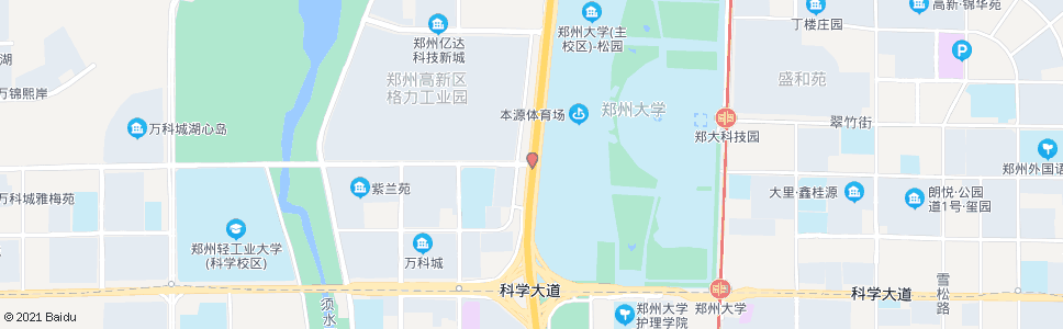 郑州西四环枫香街_公交站地图_郑州公交_妙搜公交查询2024