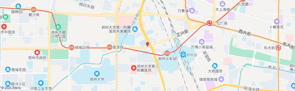 郑州郑州市四中_公交站地图_郑州公交_妙搜公交查询2024