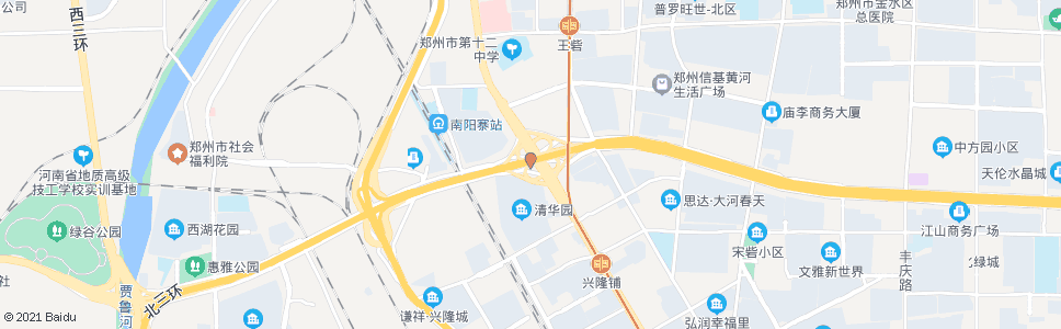 郑州北三环南阳路(BRT)_公交站地图_郑州公交_妙搜公交查询2024