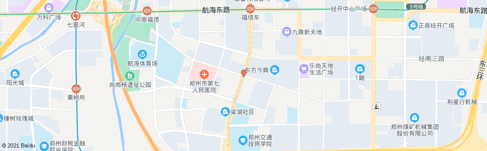 郑州经南五路经开第三大街站_公交站地图_郑州公交_妙搜公交查询2024