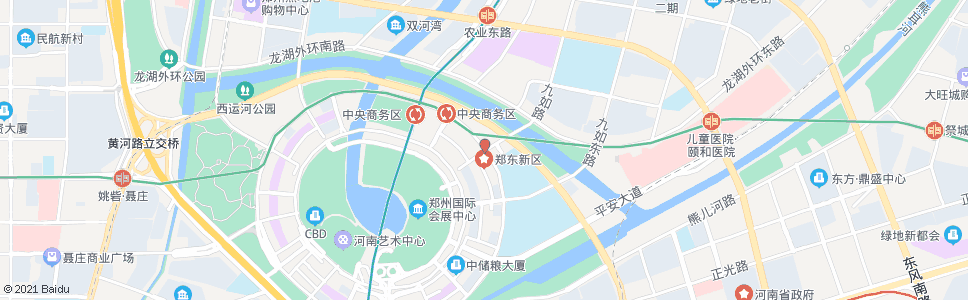 郑州商务外环路九如路_公交站地图_郑州公交_妙搜公交查询2024