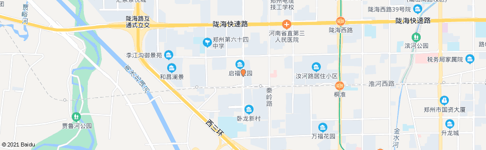 郑州淮河路华山路_公交站地图_郑州公交_妙搜公交查询2024