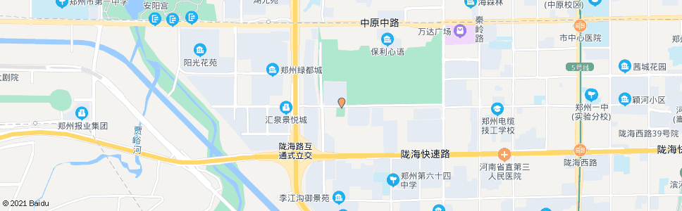 郑州颍河港湾社区_公交站地图_郑州公交_妙搜公交查询2024