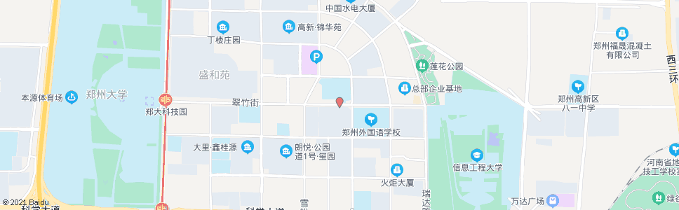 郑州翠竹街郑州外国语学校_公交站地图_郑州公交_妙搜公交查询2024