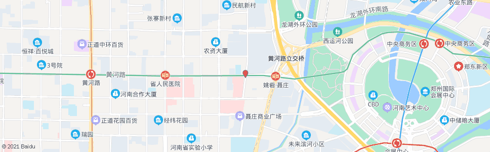 郑州姚寨路黄河路站_公交站地图_郑州公交_妙搜公交查询2024