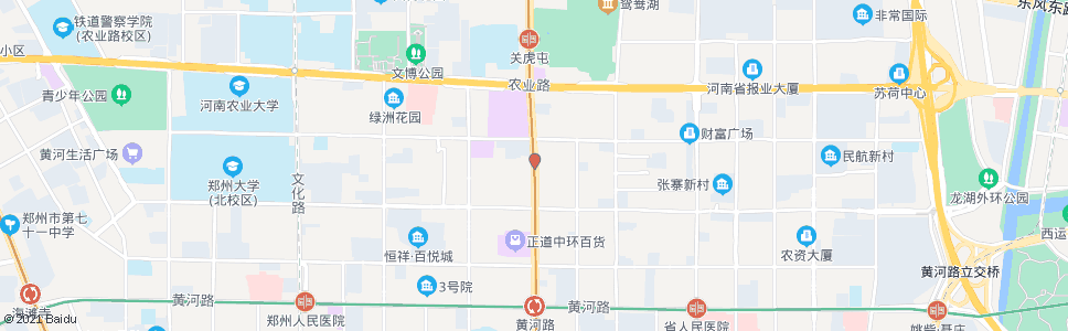 郑州花园路丰产路站_公交站地图_郑州公交_妙搜公交查询2024