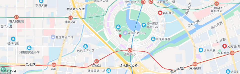 郑州商务内环路商务西六街站_公交站地图_郑州公交_妙搜公交查询2024
