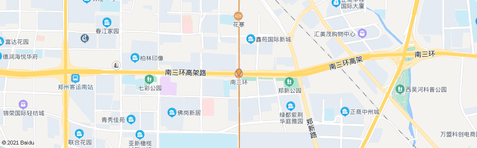 郑州南三环站_公交站地图_郑州公交_妙搜公交查询2024