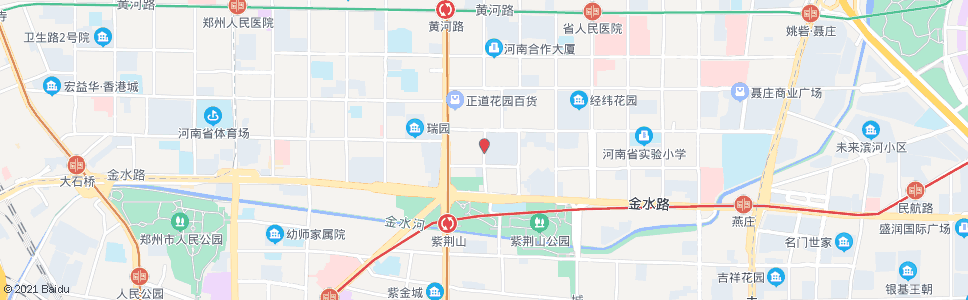 郑州政二街纬二路_公交站地图_郑州公交_妙搜公交查询2024