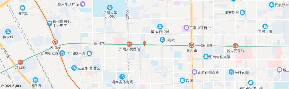 郑州经八路黄河路站_公交站地图_郑州公交_妙搜公交查询2024