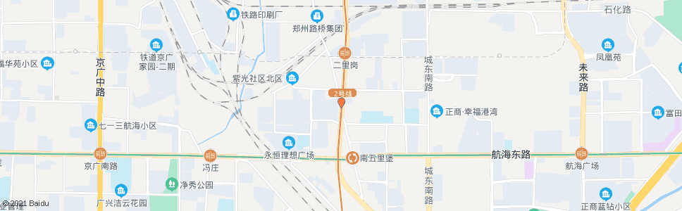 郑州新郑路紫荆山路站_公交站地图_郑州公交_妙搜公交查询2024