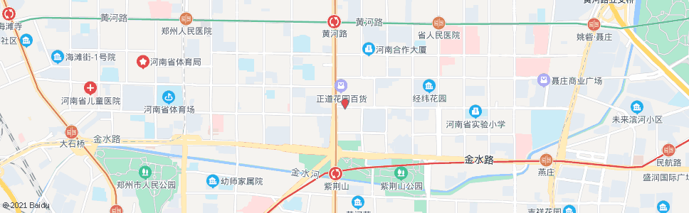 郑州纬二路花园路站_公交站地图_郑州公交_妙搜公交查询2024