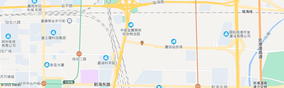 郑州经北四路西段_公交站地图_郑州公交_妙搜公交查询2025