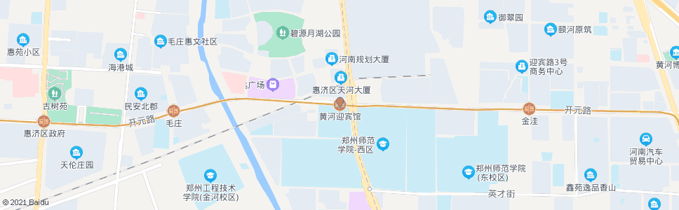 郑州黄河迎宾馆站_公交站地图_郑州公交_妙搜公交查询2024