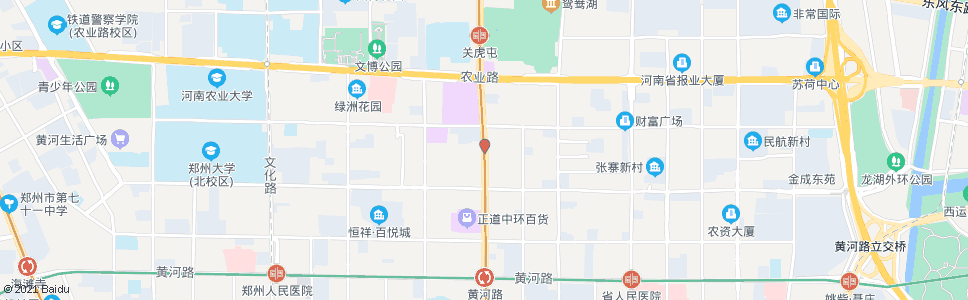 郑州丰产路花园路_公交站地图_郑州公交_妙搜公交查询2024