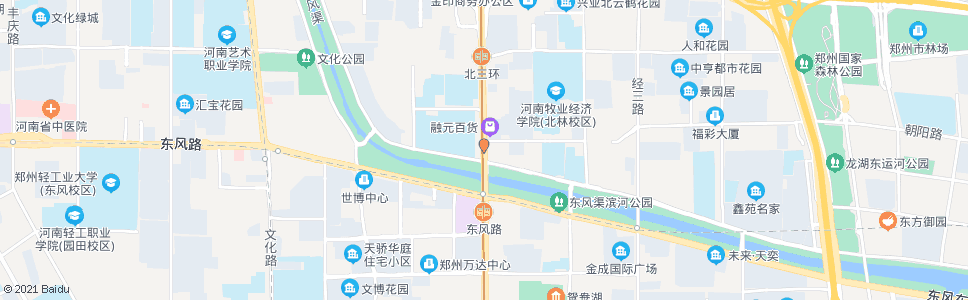 郑州花园路鑫苑路_公交站地图_郑州公交_妙搜公交查询2024