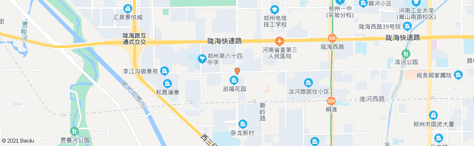 郑州汝河路华山路_公交站地图_郑州公交_妙搜公交查询2024