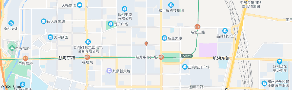 郑州经北一路经开第七大街_公交站地图_郑州公交_妙搜公交查询2024