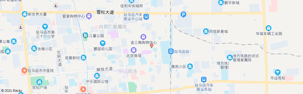 驻马店博爱医院_公交站地图_驻马店公交_妙搜公交查询2024