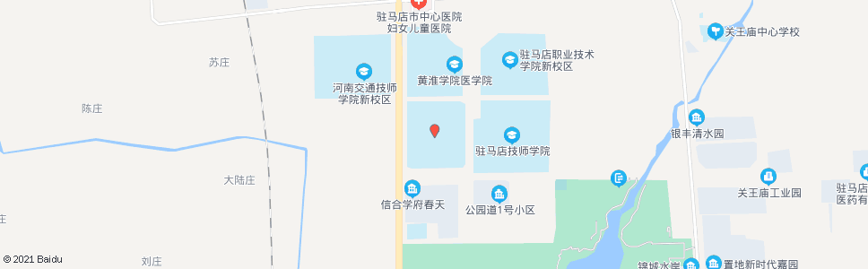 驻马店财税学校_公交站地图_驻马店公交_妙搜公交查询2024