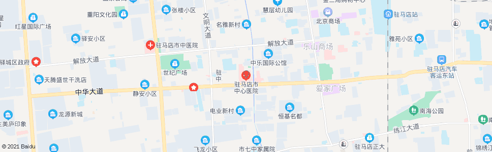 驻马店159医院_公交站地图_驻马店公交_妙搜公交查询2024