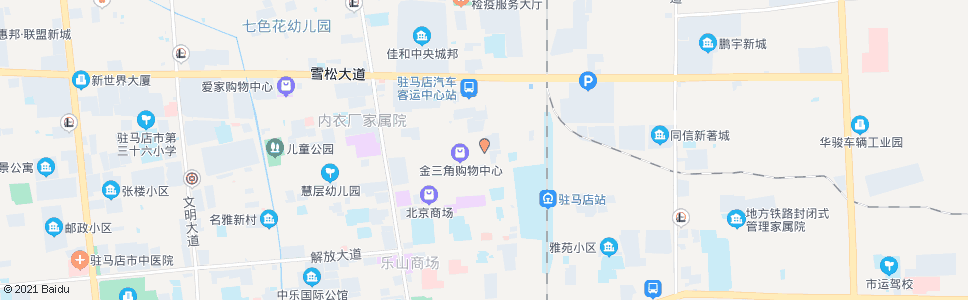 驻马店宏大市场_公交站地图_驻马店公交_妙搜公交查询2024