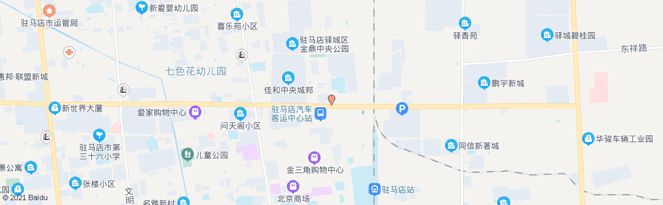 驻马店十三香路口_公交站地图_驻马店公交_妙搜公交查询2024