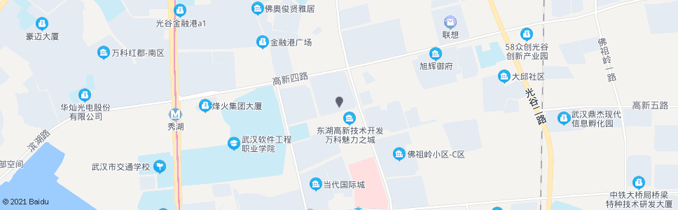 鄂州高新四路万科魅力之城_公交站地图_鄂州公交_妙搜公交查询2024