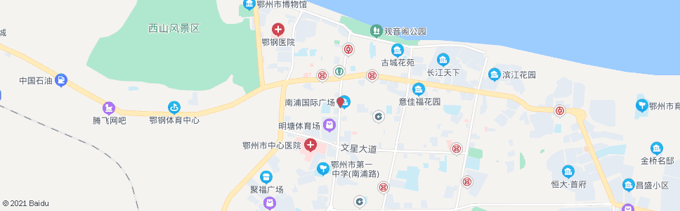 鄂州南浦北路_公交站地图_鄂州公交_妙搜公交查询2024