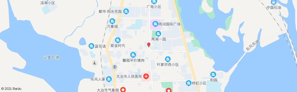 黄石大冶教育局(观山路)_公交站地图_黄石公交_妙搜公交查询2024