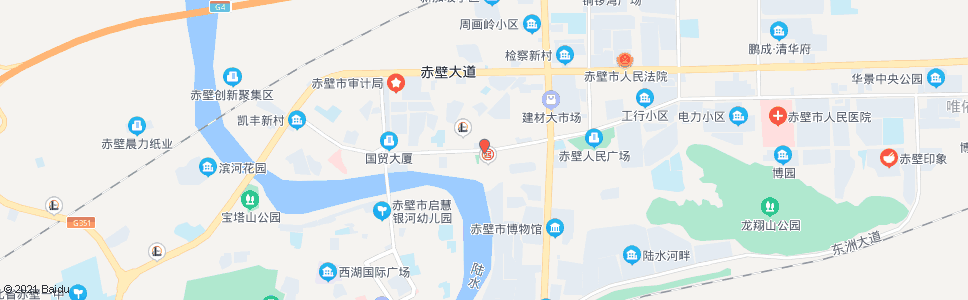 咸宁金桥国际大酒店_公交站地图_咸宁公交_妙搜公交查询2024