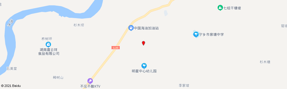 长沙关山村_公交站地图_长沙公交_妙搜公交查询2025