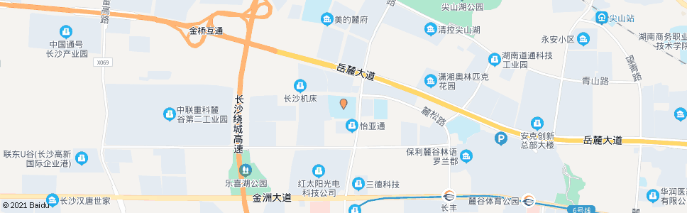 长沙高新技术学校_公交站地图_长沙公交_妙搜公交查询2025